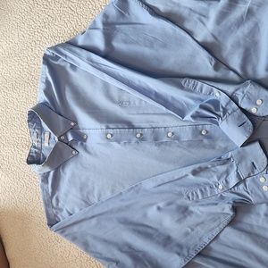 Men's long sleeve button up dress shirt